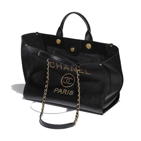 chanel calfskin large shopping bag|chanel grained calfskin drawstring bag.